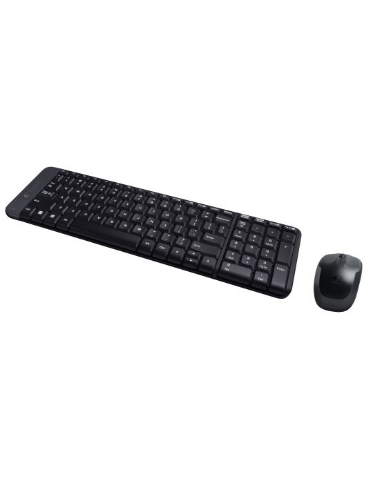 Logitech Wireless Combo MK220 tastaturi RF fără fir QWERTY Englez Negru Logitech - 2