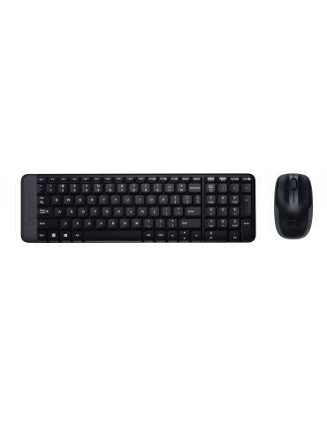 Logitech Wireless Combo MK220 tastaturi RF fără fir QWERTY Englez Negru Logitech - 3