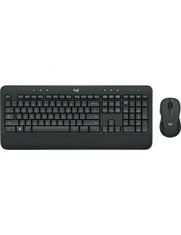 Logitech MK545 ADVANCED Wireless Keyboard and Mouse Combo tastaturi RF fără fir Englez Negru Logitech - 1 - Tik.ro