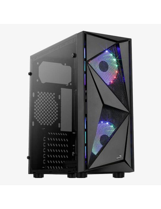 Aerocool Glider Tempered Glass Negru