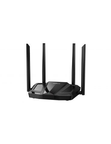 Dahua Technology AC12 router wireless Ethernet Bandă dublă (2.4 GHz  5 GHz) Negru
