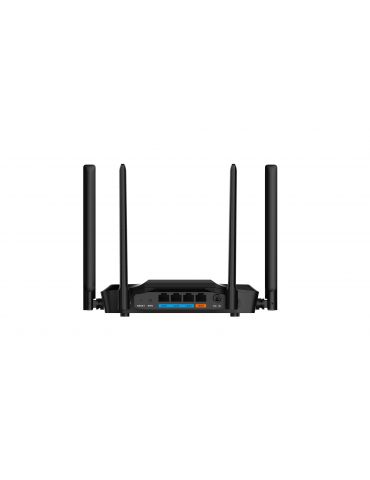 Dahua Technology AC12 router wireless Ethernet Bandă dublă (2.4 GHz  5 GHz) Negru