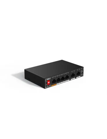 Dahua Technology PoE SG1006P Fara management Gigabit Ethernet (10 100 1000) Power over Ethernet (PoE) Suport Negru - Tik.ro