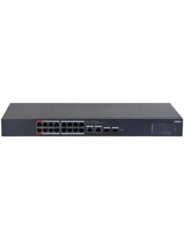 Dahua Technology DH-CS4226-24ET-375 Gestionate L2 Gigabit Ethernet (10 100 1000) Power over Ethernet (PoE) Suport Negru - Tik.ro