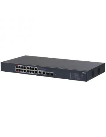 Dahua Technology DH-CS4226-24ET-375 Gestionate L2 Gigabit Ethernet (10 100 1000) Power over Ethernet (PoE) Suport Negru