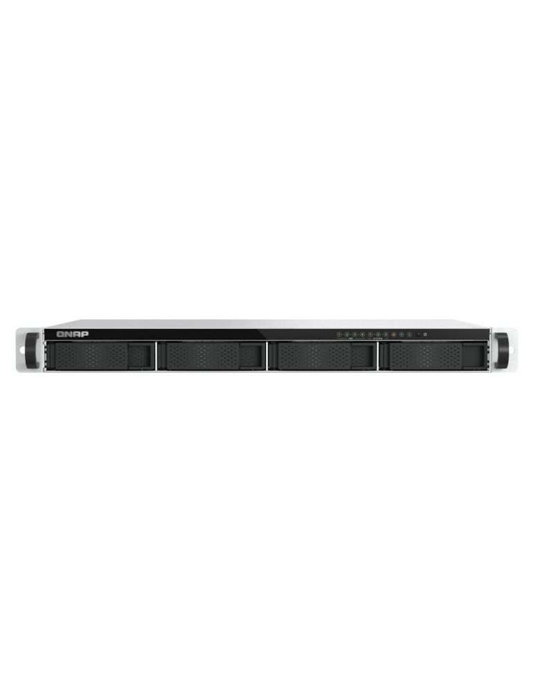 Network Storage Systems QNAP TS-h765eU NAS Cabinet metalic (1U) Intel Atom 8 Giga Bites DDR5 QuTS hero Negru, Gri