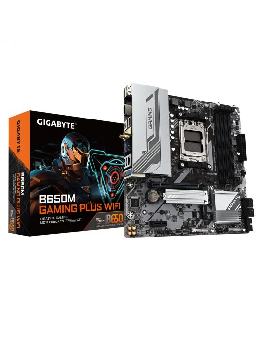 GIGABYTE B650M GAMING PLUS WIFI AMD B650 Mufă AM5 micro-ATX