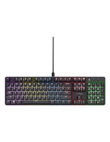 Trust GXT 871 Zora tastaturi Gaming USB QWERTY Engleză SUA Negru