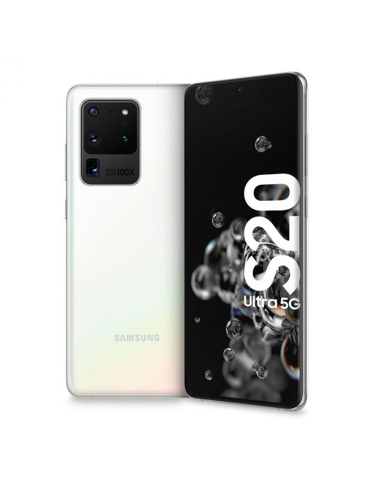 Samsung Galaxy S20 Ultra 5G SM-G988B/DS 17,5 cm (6.9") Dual SIM hibrid Android 10.0 USB tip-C 12 Giga Bites 128 Giga Bites 5000 