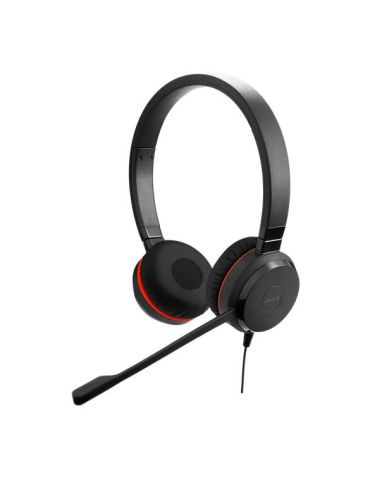 Jabra Evolve 30 II Căști Prin cablu Bandă de fixare pe cap Birou Call center USB Type-C   USB Type-A Negru
