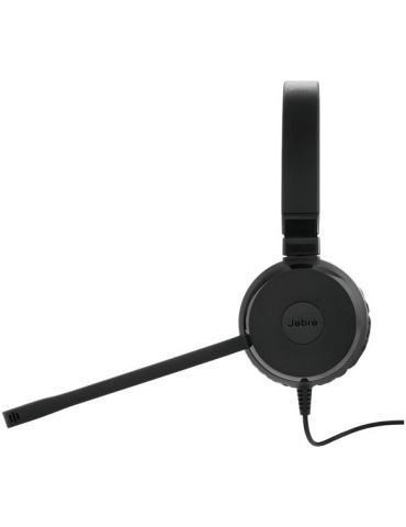 Jabra Evolve 30 II Căști Prin cablu Bandă de fixare pe cap Birou Call center USB Type-C   USB Type-A Negru