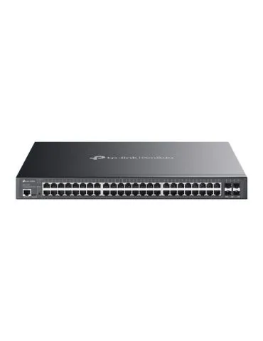 TP-Link Omada SG3452XMPP switch-uri Gestionate L2+ Gigabit Ethernet (10 100 1000) Power over Ethernet (PoE) Suport 1U Negru - Tik.ro