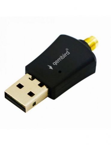 Adaptor retea gembird  extern usb 2.0 suporta pana la 802.11n 300 mbps antena detasabila wnp-ua300p-02 (include tv 0.18lei) Gemb