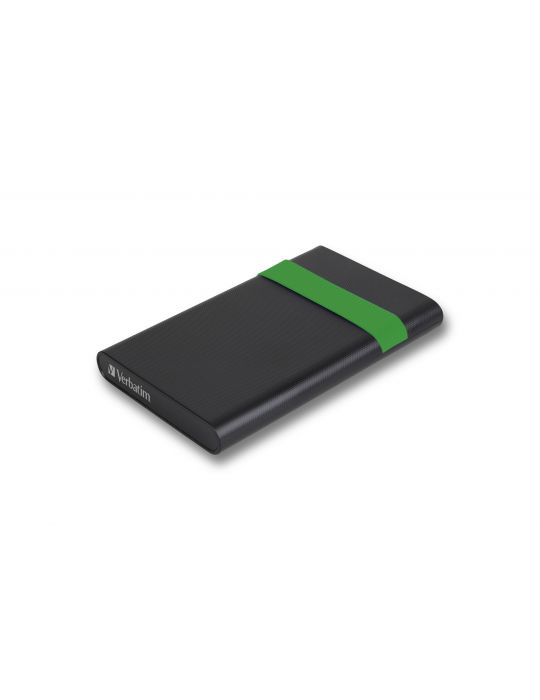 Verbatim 53111 hard-disk-uri externe 512 Giga Bites 5400 RPM 2.5" Micro-USB B 2.0 3.2 Gen 1 (3.1 Gen 1) Negru, Verde