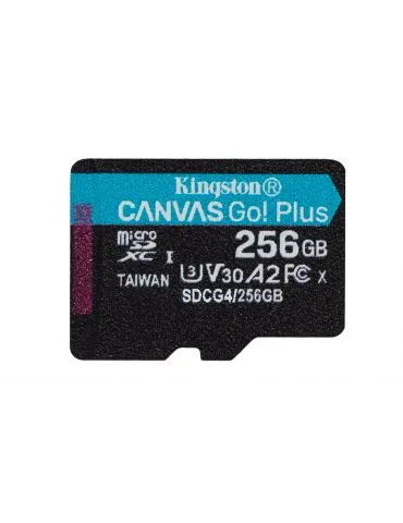 Kingston Technology Canvas Go! Plus 256 Giga Bites MicroSD UHS-I Clasa 10
