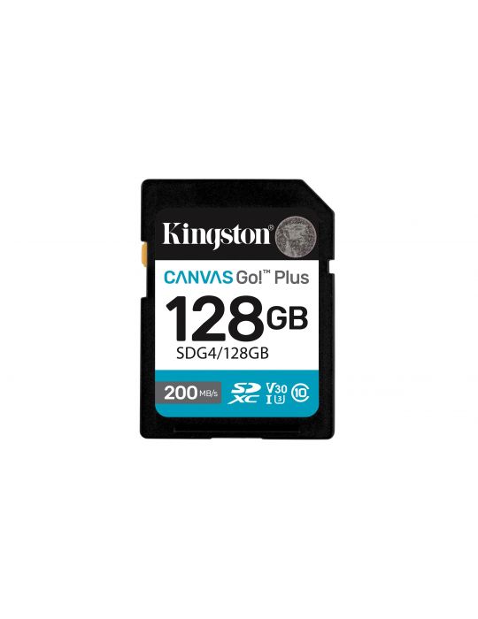 Kingston Technology Canvas Go! Plus 128 Giga Bites SDXC UHS-I Clasa 10