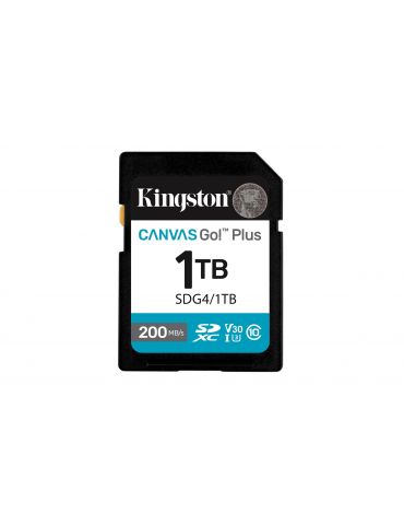 Kingston Technology Canvas Go! Plus 1 TB SDXC UHS-I Clasa 10