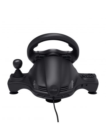 Trust GXT 289 Movi Negru USB Volan + Pedale Nintendo Switch, PlayStation 4, Xbox One S, Xbox One X, Xbox Series S, Xbox Series X