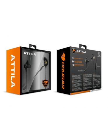 COUGAR Gaming Attila Căști Prin cablu Cârlig-ureche Negru