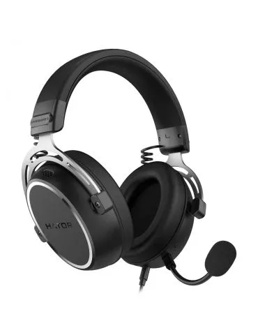 HATOR HYPERGANG 3 Hi-Res Căști Prin cablu Bandă de fixare pe cap Gaming USB Type-C   USB Type-A Negru - Tik.ro