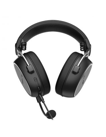 HATOR HYPERGANG 3 Hi-Res Căști Prin cablu Bandă de fixare pe cap Gaming USB Type-C   USB Type-A Negru
