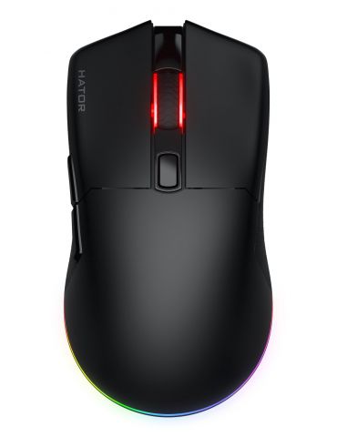 HATOR Pulsar 3 Wireless mouse-uri Gaming Ambidextru RF Wireless + Bluetooth + USB Type-C Optice 12000 DPI - Tik.ro