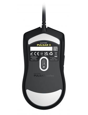 HATOR Pulsar 3 mouse-uri Gaming Ambidextru USB Tip-A Optice 12000 DPI