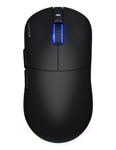 HATOR Quasar 3 Wireless mouse-uri Gaming Ambidextru RF Wireless + Bluetooth + USB Type-A Optice 12000 DPI - Tik.ro