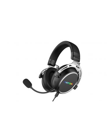 HATOR Hypergang 3 USB Căști Prin cablu & Wireless Bandă de fixare pe cap Gaming USB Type-C   USB Type-A Bluetooth Negru