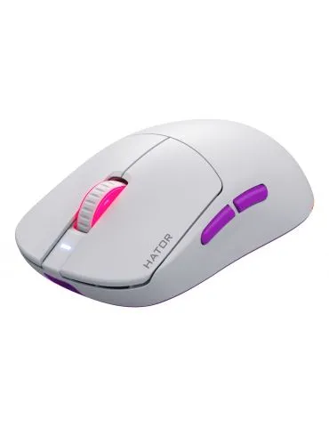 HATOR Quasar 3 Ultra 8K Wireless mouse-uri Gaming Ambidextru RF Wireless + Bluetooth + USB Type-A Optice 30000 DPI