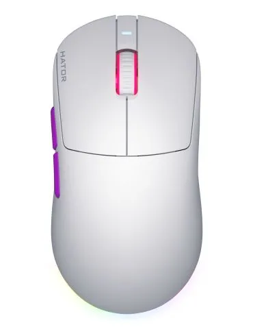 HATOR Quasar 3 Ultra 8K Wireless mouse-uri Gaming Ambidextru RF Wireless + Bluetooth + USB Type-A Optice 30000 DPI