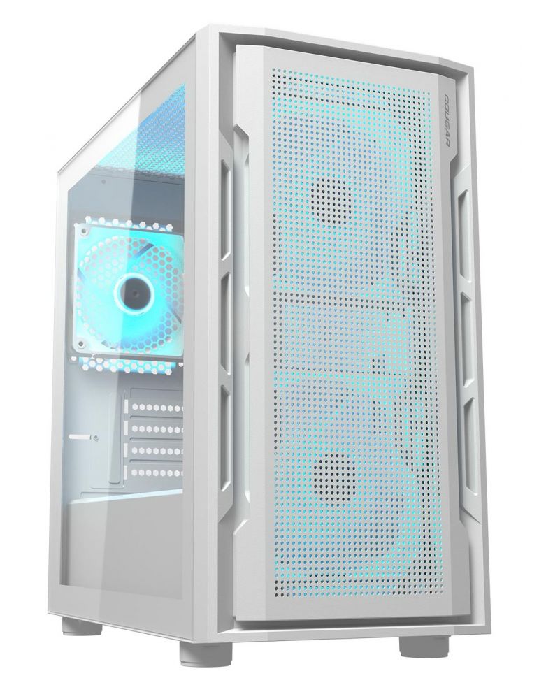 COUGAR Gaming Uniface Mini RGB Mini Tower Alb