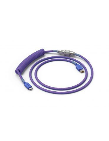 Glorious Gaming Coiled Violet 1,37 m - Tik.ro