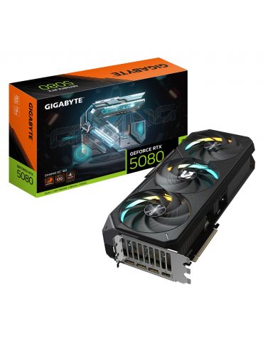 GIGABYTE GeForce RTX 5080 GAMING OC 16G NVIDIA 16 Giga Bites GDDR7 - Tik.ro