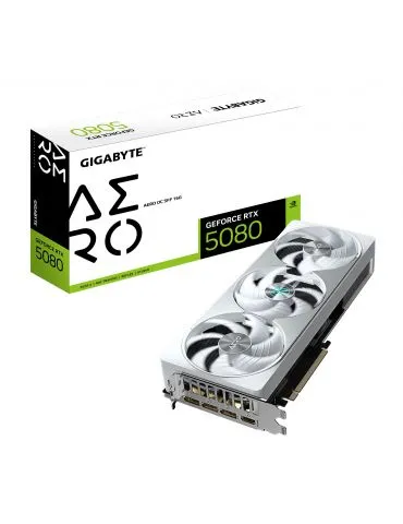 GIGABYTE GeForce RTX 5080 AERO OC SFF 16G NVIDIA 16 Giga Bites GDDR7 - Tik.ro