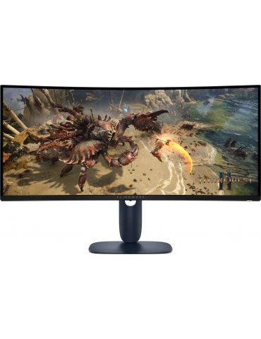 Alienware AW3425DWM monitoare LCD 86,4 cm (34") 3440 x 1440 Pixel Wide Quad HD Negru, Albastru - Tik.ro