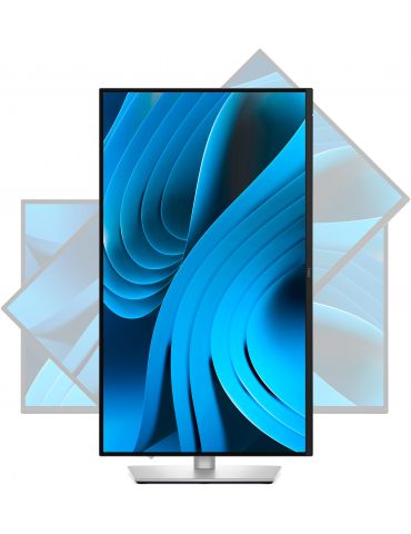 DELL Pro Plus P2725DE monitoare LCD 68,6 cm (27") 2560 x 1440 Pixel Quad HD Negru, Argint