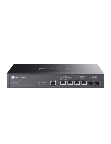 TP-Link Omada SX3206HPP switch-uri Gestionate L2+ 10G Ethernet (100 1000 10000) Power over Ethernet (PoE) Suport Negru - Tik.ro