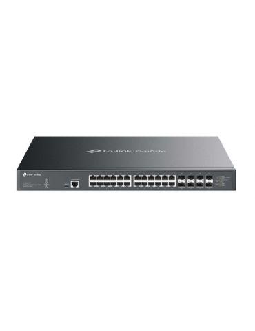 TP-Link Omada SX3832MPP switch-uri Gestionate L2+ 10G Ethernet (100 1000 10000) Power over Ethernet (PoE) Suport DIN rail Negru - Tik.ro