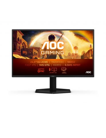 AOC G4 25G42E monitoare LCD 62,2 cm (24.5") 1920 x 1080 Pixel Full HD LED Negru, Roşu