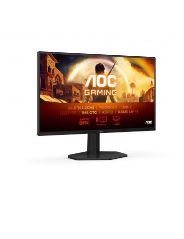 AOC G4 25G42E monitoare LCD 62,2 cm (24.5") 1920 x 1080 Pixel Full HD LED Negru, Roşu