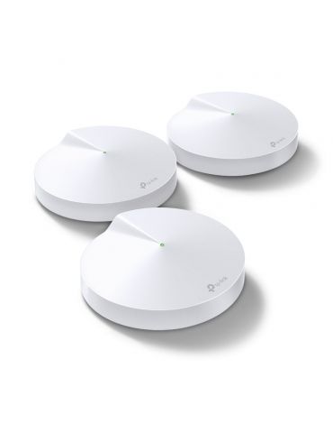 TP-Link Deco M5(3-pack) Bandă dublă (2.4 GHz  5 GHz) Wi-Fi 5 (802.11ac) Alb 2 Intern - Tik.ro