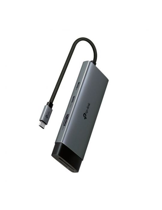 TP-Link UH7020C hub-uri de interfață USB 3.2 Gen 1 (3.1 Gen 1) Type-C 5000 Mbit s