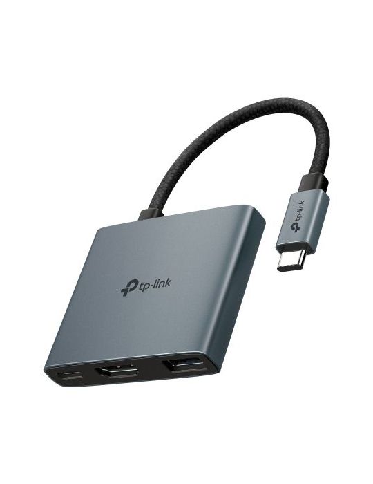 TP-Link UH3020C hub-uri de interfață USB tip-C 5000 Mbit s Gri
