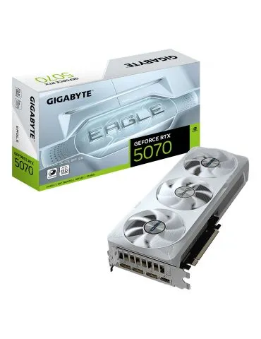 GIGABYTE GeForce RTX 5070 EAGLE OC ICE SFF 12G NVIDIA 12 Giga Bites GDDR7 - Tik.ro
