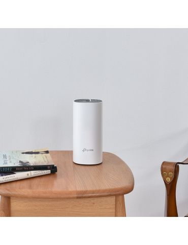 TP-Link Deco E4 (3-pack) Bandă dublă (2.4 GHz  5 GHz) Wi-Fi 5 (802.11ac) Alb, Gri 2 Intern
