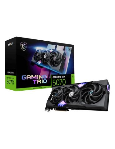 MSI GAMING GeForce RTX 5070 12G TRIO OC NVIDIA 12 Giga Bites GDDR7 - Tik.ro