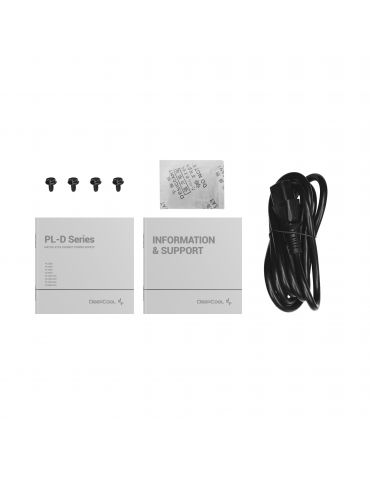 DeepCool PL650D unități de alimentare cu curent 650 W 20+4 pin ATX ATX Negru