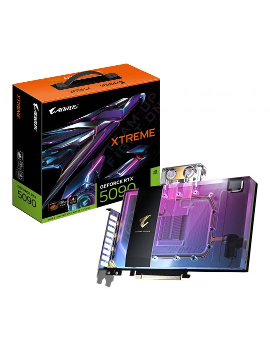 GIGABYTE AORUS GeForce RTX 5090 XTREME WATERFORCE WB 32G NVIDIA 32 Giga Bites GDDR7