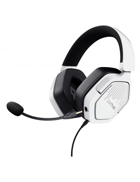 Trust GXT492W Carus Căști Prin cablu Bandă de fixare pe cap Gaming Alb